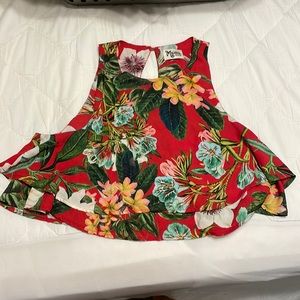 Show Me Your Mumu Swing Floral Top